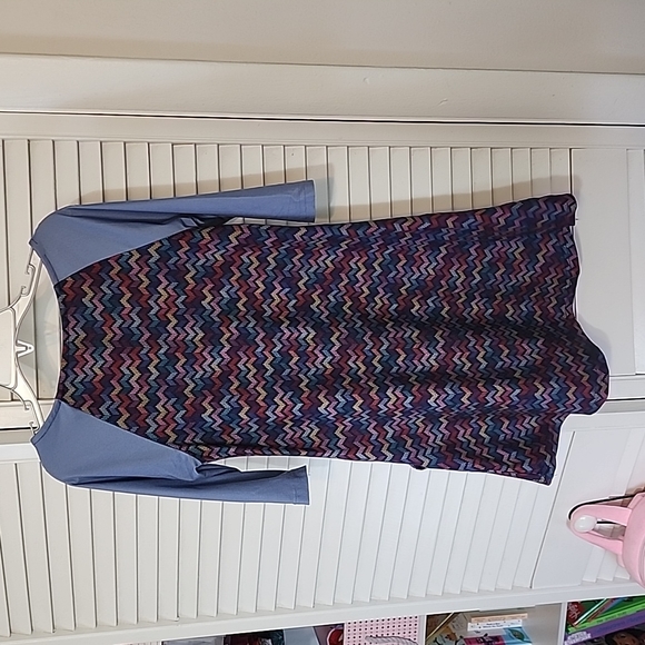 Charlie's Project Rainbow Sweater Charlotte Dress, Size 4 - Picture 5 of 6